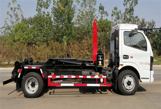 國(guó)六東風(fēng)凱普特勾臂式垃圾車 國(guó)六東風(fēng)凱普特勾臂式垃圾車